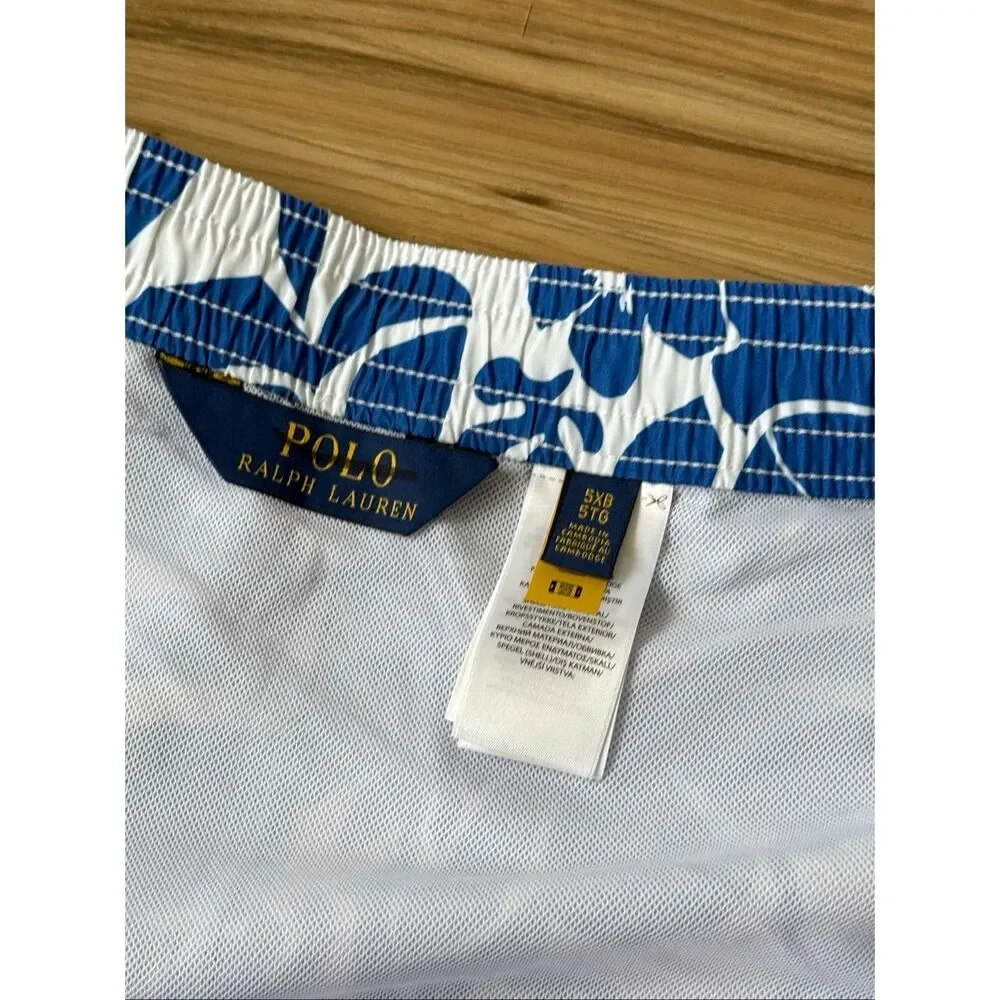 Polo Ralph Lauren Men's 5XL Big Traveler Classic Swim Trunks Size 5XB